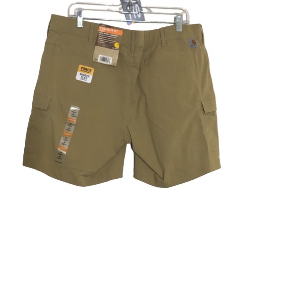 Carhartt Women's FORCE MADDEN Straight Fit Cargo Shorts Size 18 Regular - Picture 4 of 6